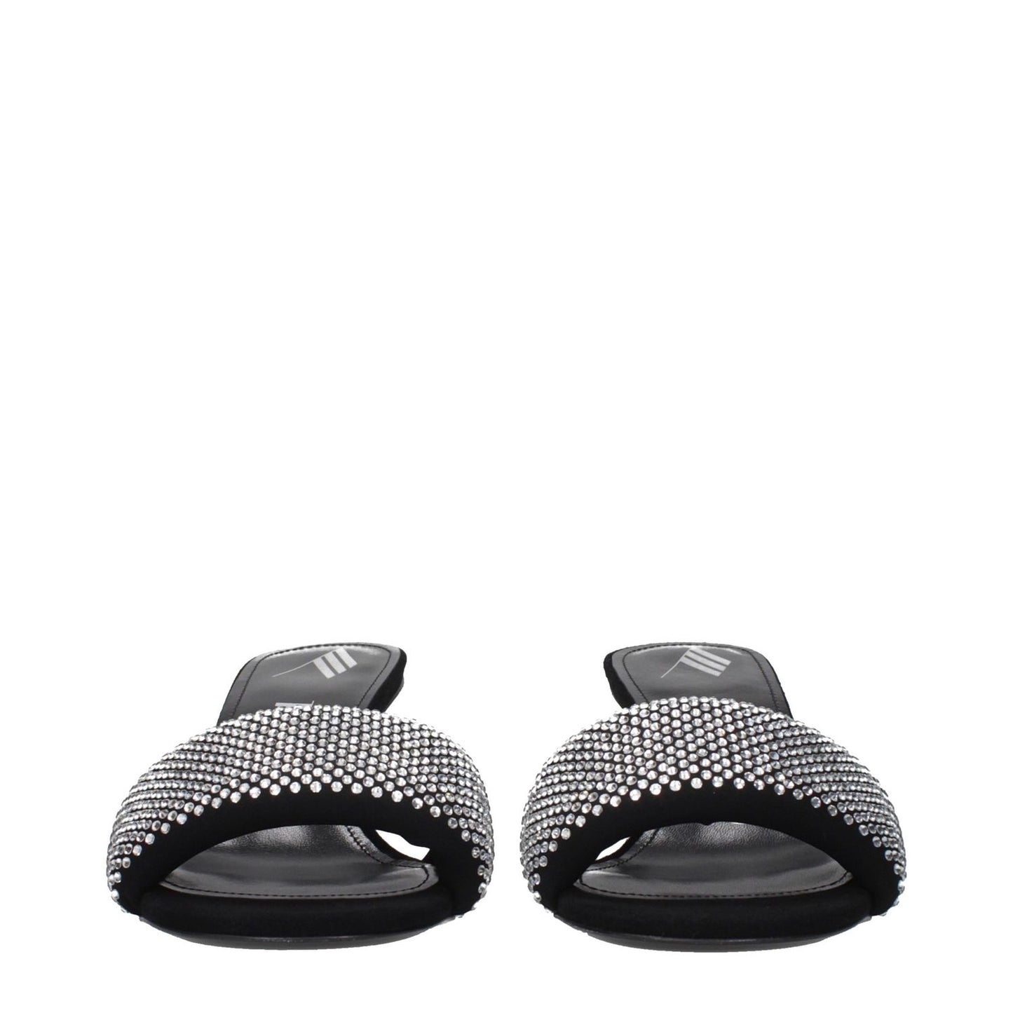 Prada Black Fabric Platform Sandals
