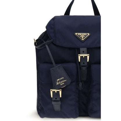 Prada Black Nylon Backpack 1728,72470364320,Backpacks - Bags,Bags,Black,Men,New with tags,Prada