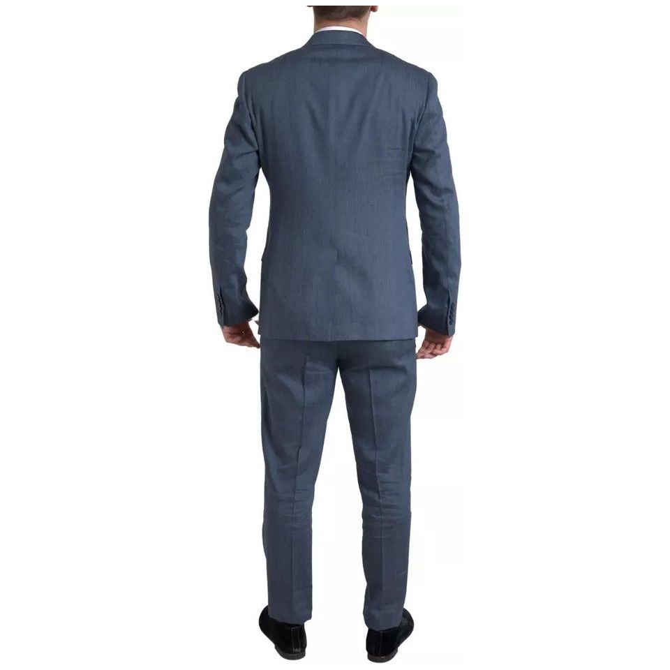 Blue 2 Piece Single Breasted NAPOLI Suit