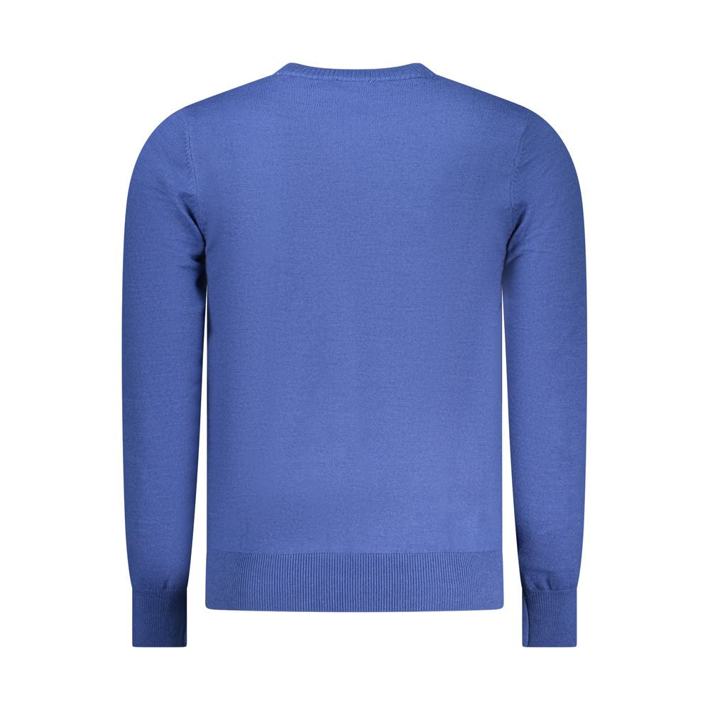 Rifle Blu Polyester Men Sweater 1728,67403481248,Blue,Clothing,L,M,Men,New with tags,Rifle,Sweaters - Clothing,Sweatshirts - Sweaters - Clothing,XL