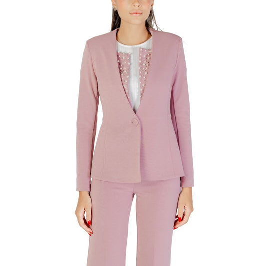 Rinascimento Multicolor Polyester Blazer 1728,71956299936,Blazers - Suits & Blazers - Clothing,Clothing,IT40|S,IT42|M,Multicolor,New with tags,Rinascimento,Suits & Blazers - Clothing,Women