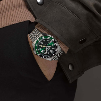 SEIKO 5 Mod. SPORTS AUTOMATIC GMT - FOREST GREEN