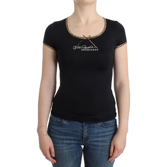 Cavalli Black  Tops & T-Shirt black-tops-t-shirt-2
