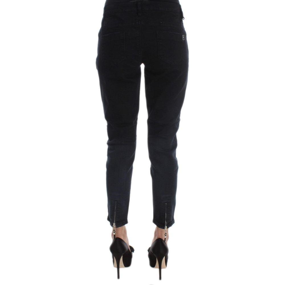 Costume National Black  Jeans & Pant black-jeans-pant-8