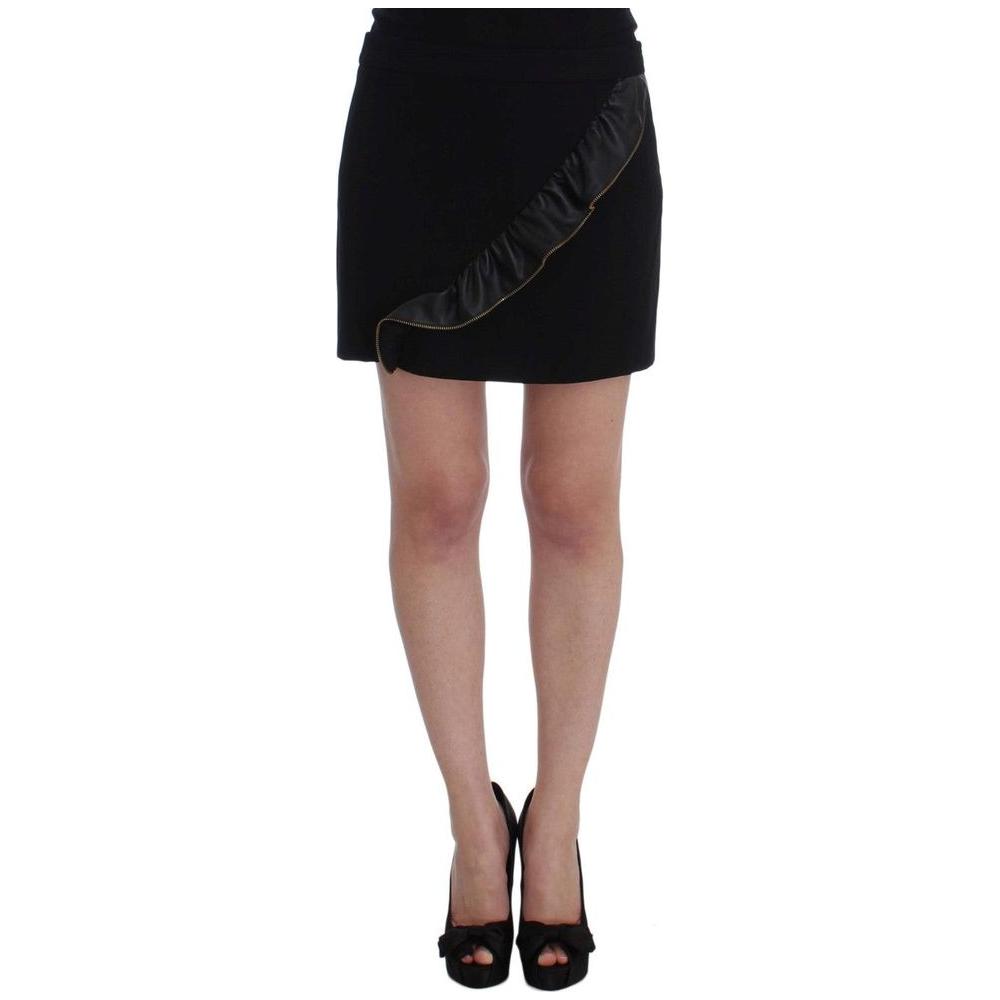 Frankie Morello Black  Skirt black-skirt-1