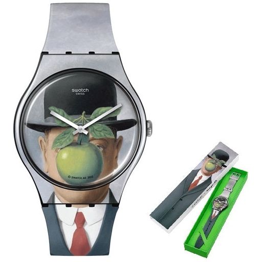 SWATCH Mod. LE FILS DE L'HOMME BY RENE MAGRITTE - SWATCH ART JOURNEY SERIE-0