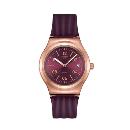 SWATCH Mod. BURGUNDY STORY READY STOCKED WATCHES,Wristwatch