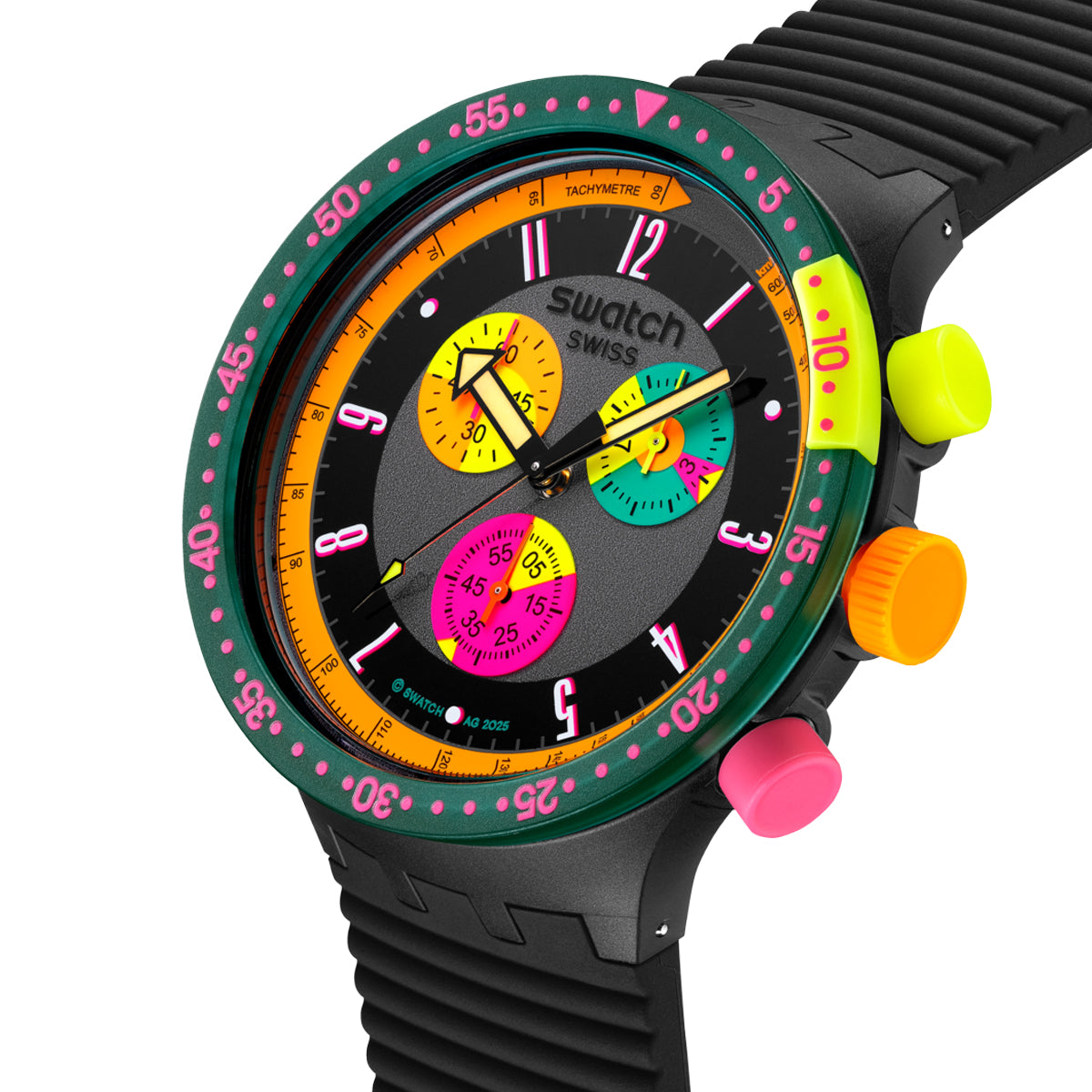SWATCH Mod. NEON SEPPIA READY STOCKED WATCHES,Wristwatch