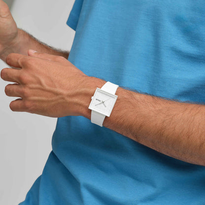 SWATCH Mod. WHAT IF…ALLWHITE? READY STOCKED WATCHES,Wristwatch