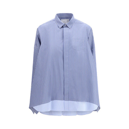 Sacai Blue Cotton Pattern Shirt 1,1728,2,72470364320,Blue,Clothing,New with tags,Pattern - Shirts - Clothing,Sacai,Shirts - Clothing,Women