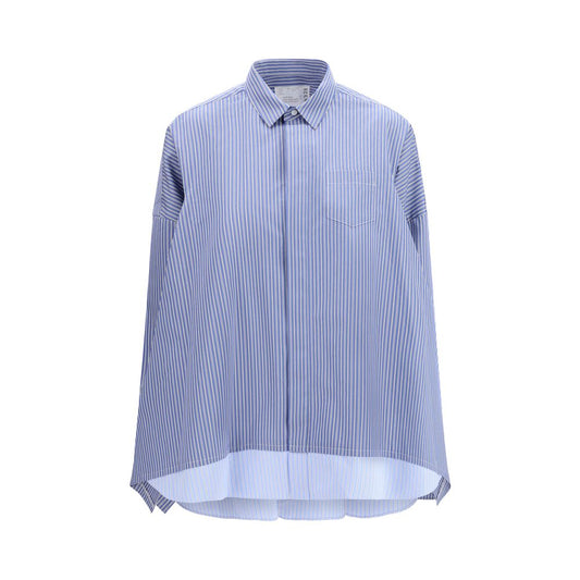Sacai Blue Cotton Pattern Shirt 1,1728,2,72470364320,Blue,Clothing,New with tags,Pattern - Shirts - Clothing,Sacai,Shirts - Clothing,Women
