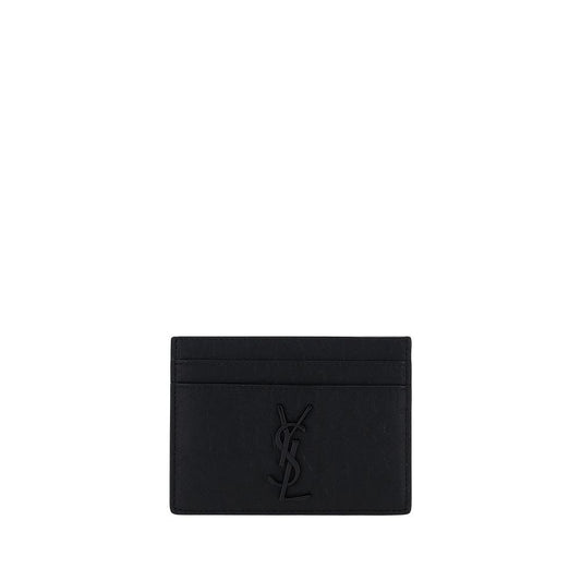 Saint Laurent Black Lamb Ovis Aries Aries Wallet Saint Laurent