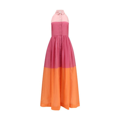 Sara Roka Multicolor Cotton Casual Dress