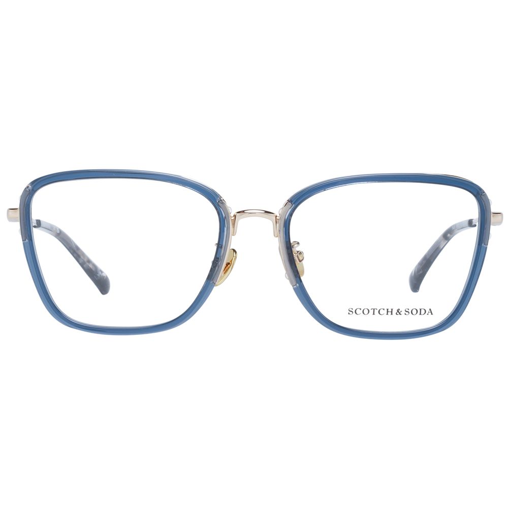 Scotch & Soda Blue Metal & Plastic Glasses (Frames) Scotch & Soda