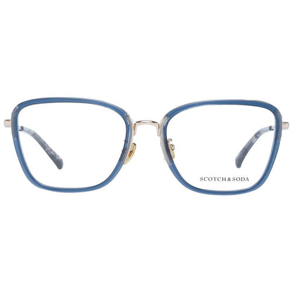 Scotch & Soda Blue Metal & Plastic Glasses (Frames) Scotch & Soda