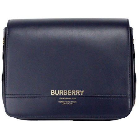 Burberry Grace Small Regency Blue Smooth Leather Flap Crossbody Handbag Purse grace-small-regency-blue-smooth-leather-flap-crossbody-handbag-purse