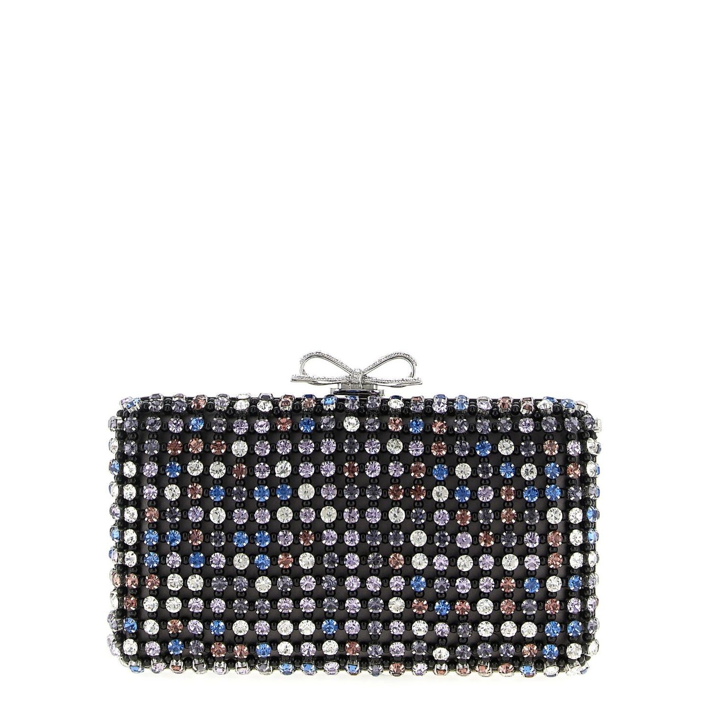 Self-Portrait Multicolor Polyester Clutch Bag
