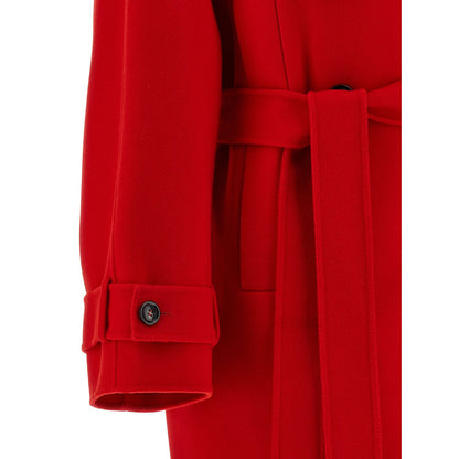 Sportmax Multicolor Virgin Wool Coat