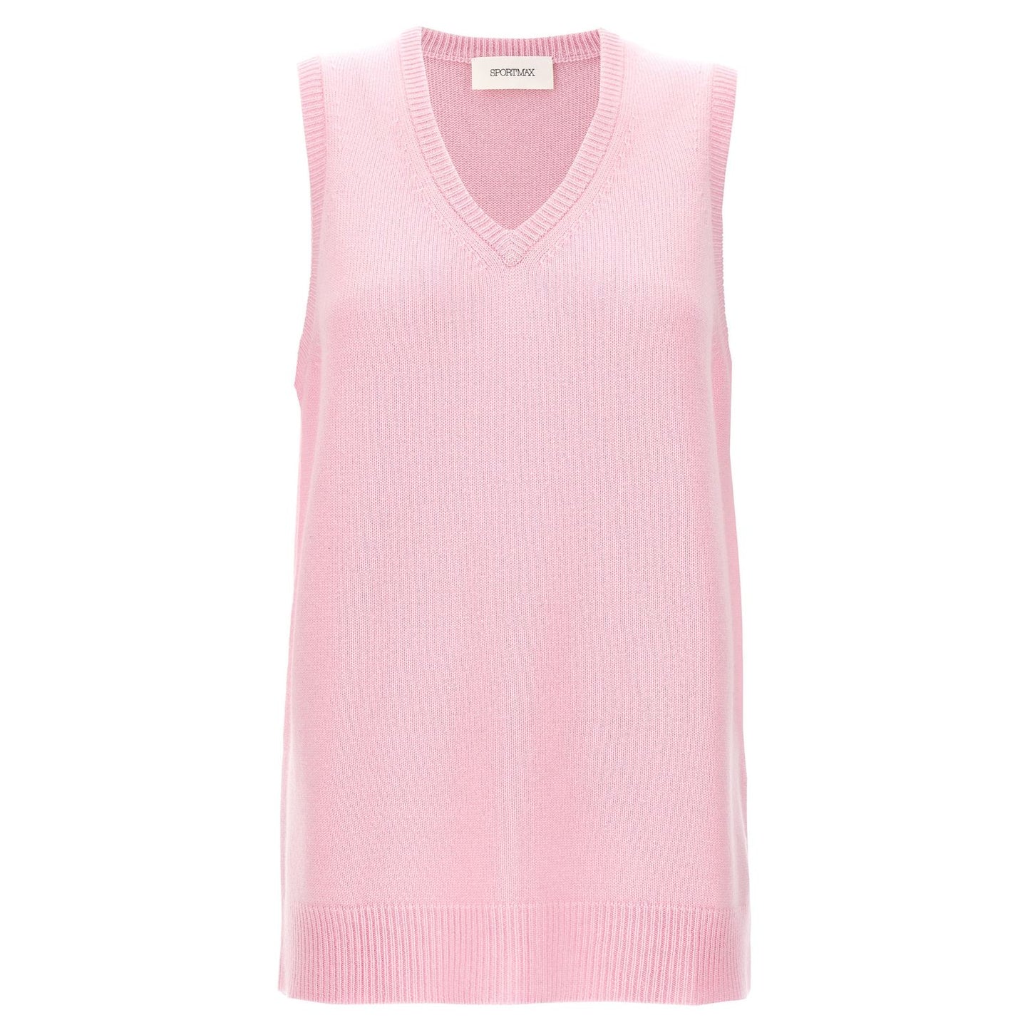 Sportmax Multicolor Wool Sleeveless Jacket