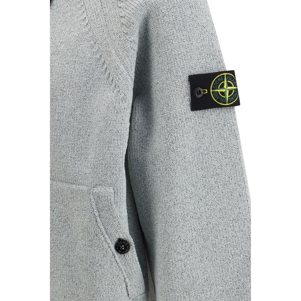 Stone Island Gray Polyester Sweatshirt 1728,72470364320,Clothing,Gray,M,Men,New with tags,Stone Island,Sweaters - Clothing,Sweatshirts - Sweaters - Clothing