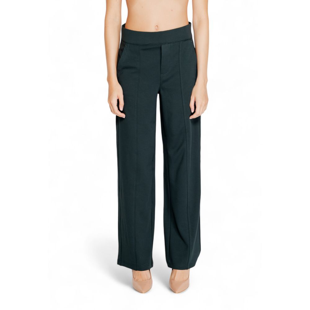 Street One Green Viscose Flared Pants1728,71956299936,Clothing,Flared Pants - Pants - Clothing,Green,New with tags,Pants - Clothing,Street One,W44 | L30,W46 | L30,Women