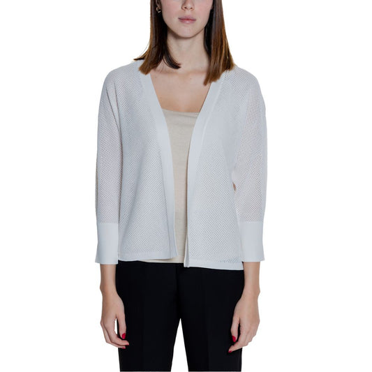 Street One White Viscose Cardigan Street One