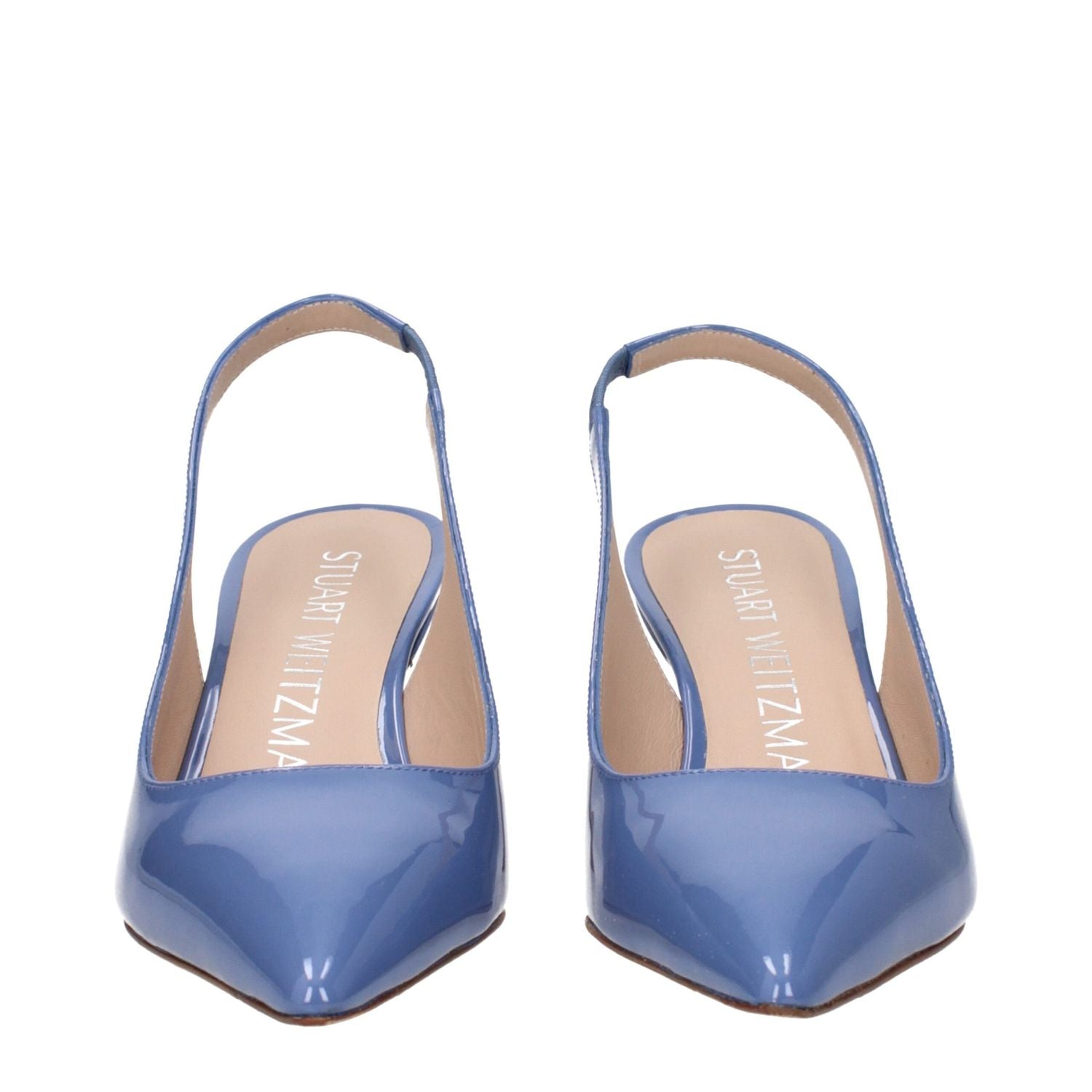 Stuart Weitzman Light Blue Leather Pumps