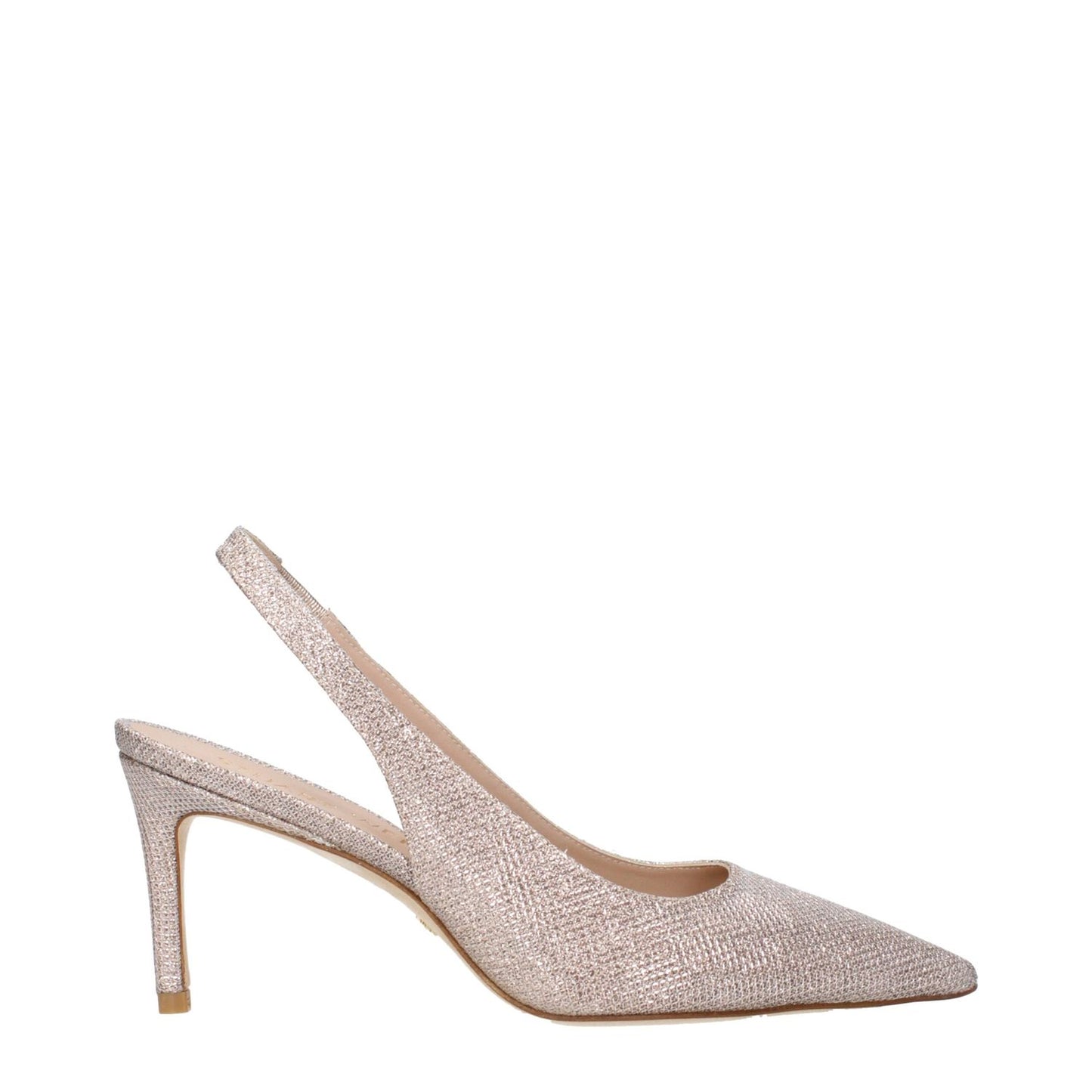 Stuart Weitzman Pink Fabric Pumps