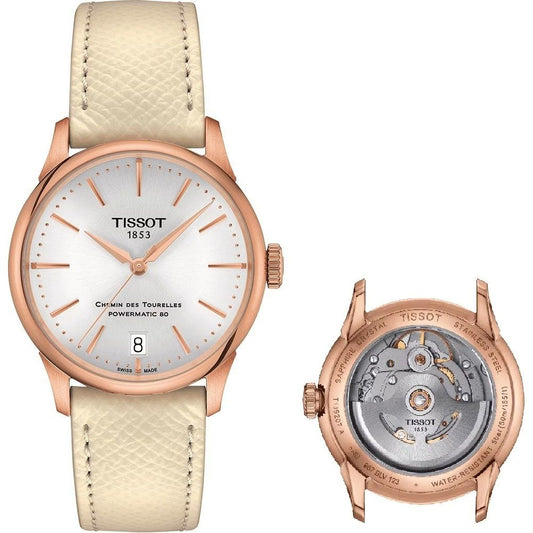 TISSOT Mod. CHEMIN DES TOURELLES POWERMATIC 80 Lady,READY STOCKED WATCHES,Wristwatch