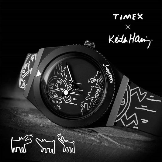 TIMEX Mod. Q X KEITH HARING Special Edt.-1