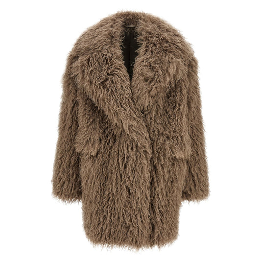 Tagliatore Gray Polyester Coat
