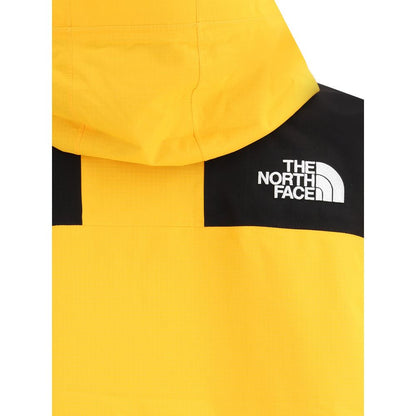 The North Face Yellow Polyamide Shell Jacket
