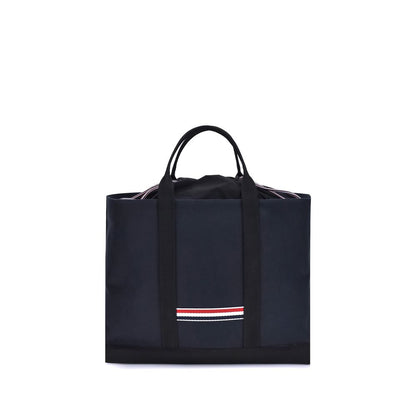 Thom Browne Blue Calf Leather Bos Taurus Handbag Thom Browne