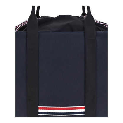 Thom Browne Blue Calf Leather Bos Taurus Handbag Thom Browne