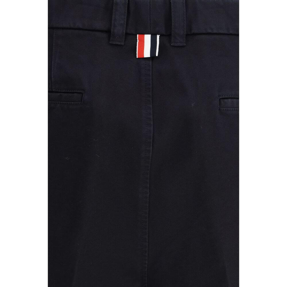 Thom Browne Blue Polyester Bermuda Shorts 1,1728,2,3,4,72470364320,Bermuda - Shorts - Clothing,Blue,Clothing,Men,New with tags,Shorts - Clothing,Thom Browne