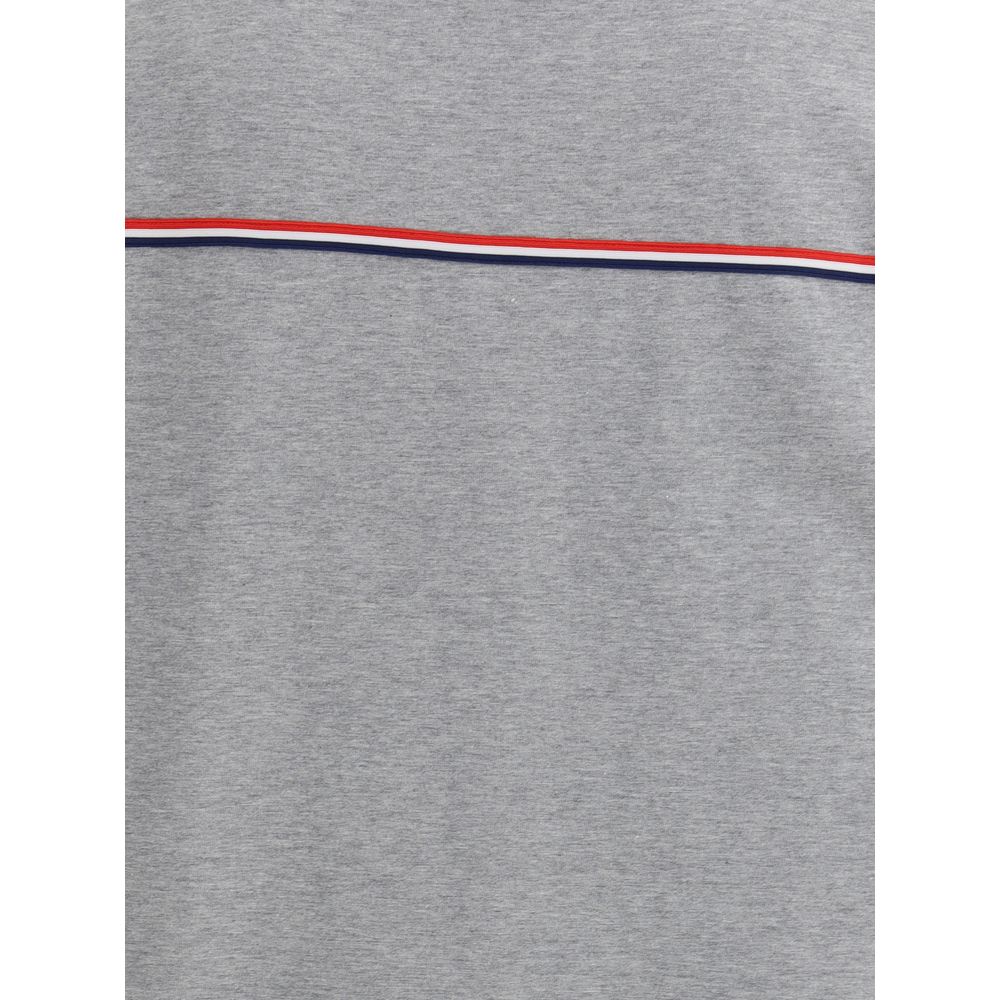 Thom Browne Gray Cotton T-Shirt Thom Browne