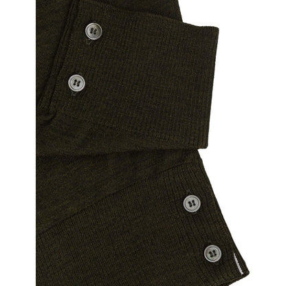 Thom Browne Green Wool Sweatshirt 1728,67397976224,Clothing,Green,Men,Men - Clothing,New with tags,Sweaters - Clothing,Sweaters - Men - Clothing,Sweatshirts - Sweaters - Clothing,Thom Browne,XXS