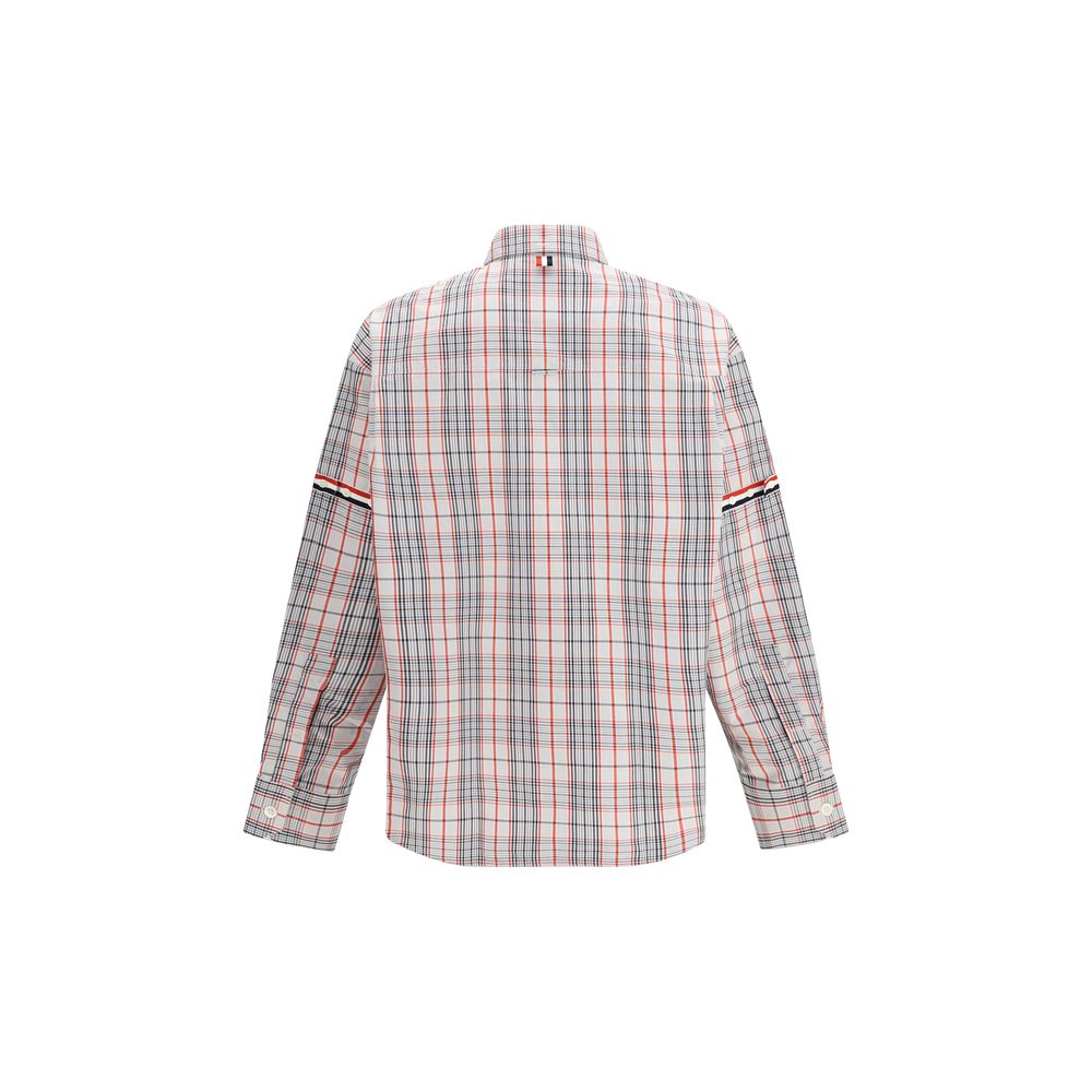 Thom Browne Multicolor Fabric Pattern Shirt 1,1728,2,3,72470364320,Clothing,Men,Multicolor,New with tags,Pattern - Shirts - Clothing,Shirts - Clothing,Thom Browne,XXS/XS