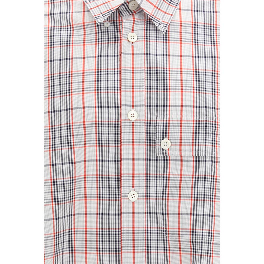 Thom Browne Multicolor Fabric Pattern Shirt 1,1728,2,3,72470364320,Clothing,Men,Multicolor,New with tags,Pattern - Shirts - Clothing,Shirts - Clothing,Thom Browne,XXS/XS