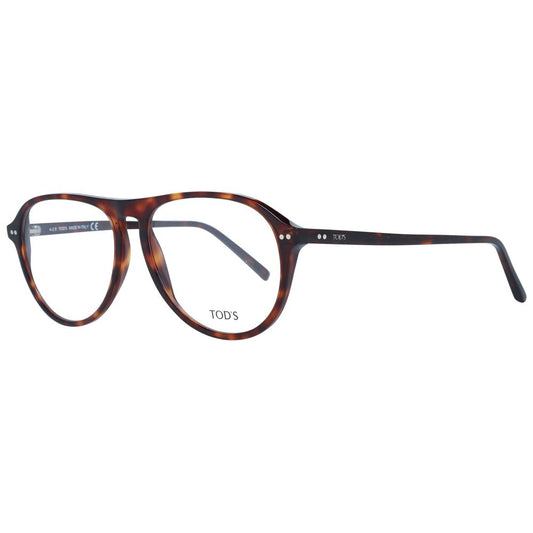 Tod's Brown Plastic Glasses (Frames) Tod's