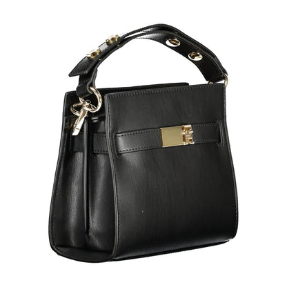 Tommy Hilfiger Nero Poliuretano Women Handbag