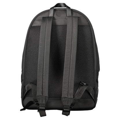 Tommy Hilfiger Nero Polyester Men Backpack