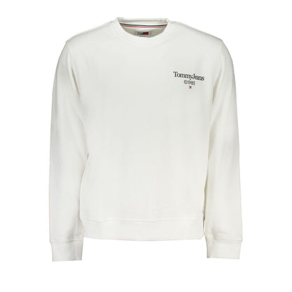 Tommy Hilfiger White Cotton Men's Sweatshirt