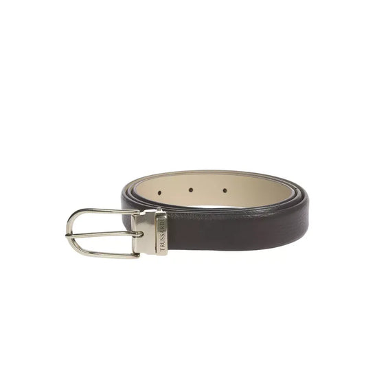 Trussardi Brown Leather Belt 100 cm / 40 Inches,1728,67465543840,Accessories,Belts - Accessories,Brown,New with tags,Regular Belts - Belts - Accessories,Trussardi,Women