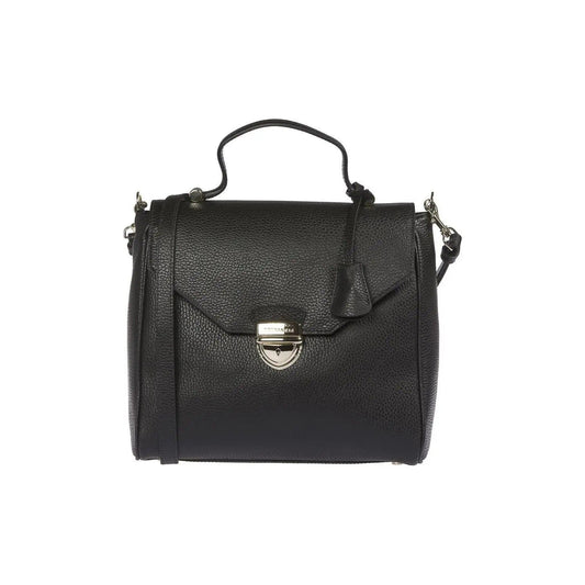 Trussardi Embossed Leather Elegance Handbag embossed-leather-elegance-handbag