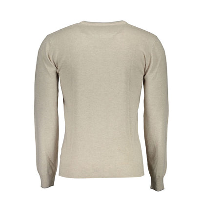 U.S. POLO ASSN. Beige Wool Men's Sweater U.S. POLO ASSN.