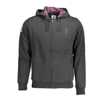 U.S. POLO ASSN. Black Cotton Men Sweatshirt U.S. POLO ASSN.