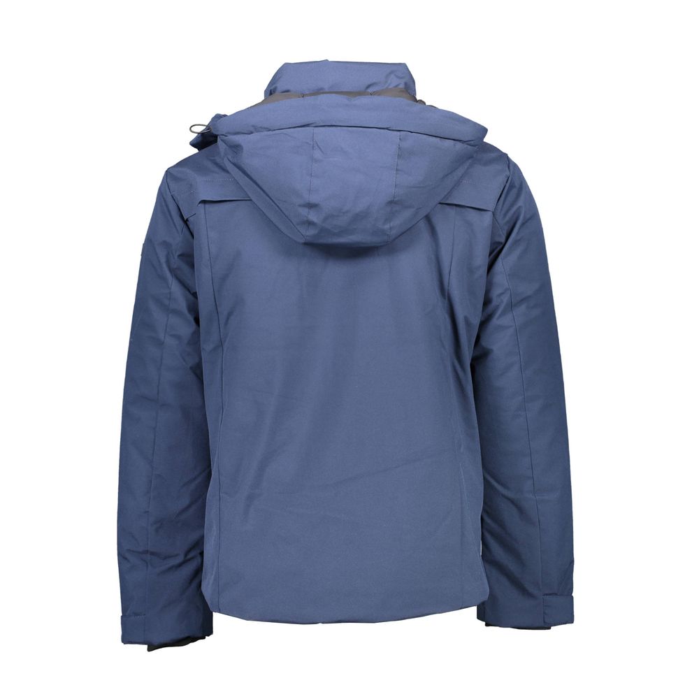 U.S. POLO ASSN. Blue Polyester Men Jacket