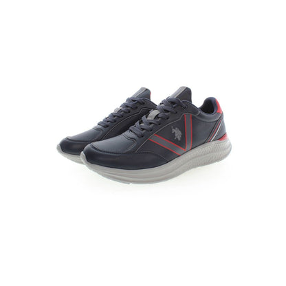 U.S. POLO ASSN. Blue Polyester Men's Sneaker