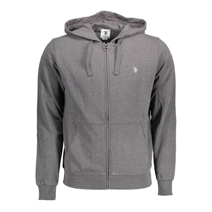 U.S. POLO ASSN. Grigio Cotton Men Sweatshirt